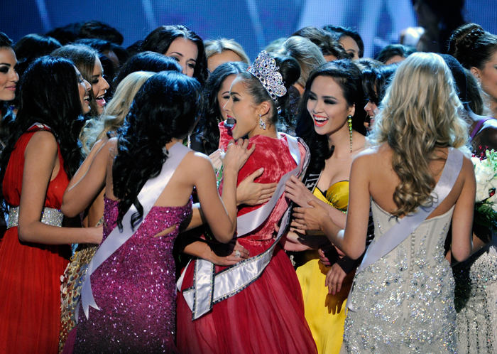 Конкурс красоты «Мисс Вселенная-2012» выиграла американка Оливия Калпо. Фоторепортаж. Фото: David Becker/Getty Images